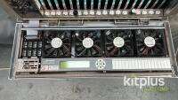 Axon Synapse DAD08 Digital (AES/EBU) audio distribution amplifier<br/>(transformer coupled outputs) in SFR18 Modular Broadcast Frame, 18 Slots, 200 VA Power - 3