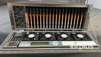 Axon Synapse CDV29 Reference (B&B / Tri-Level) distribution amplifier with 9 outputs<br/>and Synapse reference inputs in SFR18 - 2