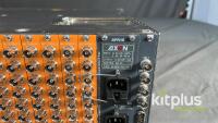 Axon Synapse CDV29 Reference (B&B / Tri-Level) distribution amplifier with 9 outputs<br/>and Synapse reference inputs in SFR18 - 5