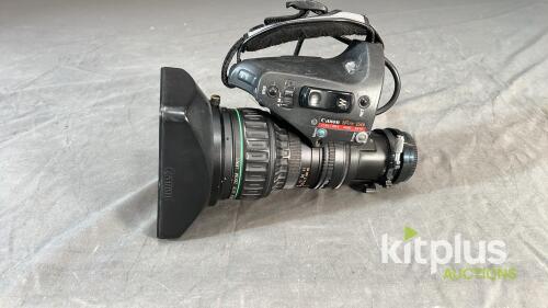 Canon J16aX8B4 IRSD IFxs D Broadcast Video Lens, 20x Zoom, Internal Focus