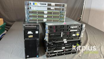 HP Z420 Server & Cisco 2960 Network Switch Bundle, Multiple Serial Numbers