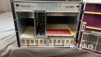 Miranda NVISION 8144 Video/Audio Routing System, No Cards. 3 Panels - 3