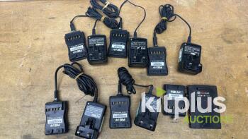 Job lot of PAG Single Chargers