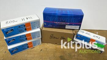 Various HMI Bulbs