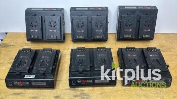 Job lot of PAG V-Lock Chargers