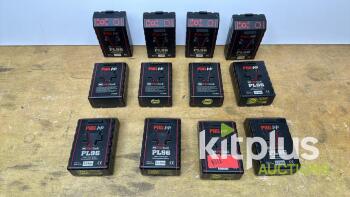 Job lot of PAG V-Lock Batteries