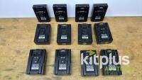 Job lot of PAG V-Lock Batteries - 2