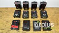 Job lot of PAG V-Lock Batteries