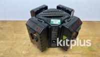 PAG Quad Charger w/4x 150Wh V-Lock Batteries - 2