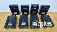 8x PAG 96Wh V-Lock Battery kit w/PAG 2-way Charger - 3