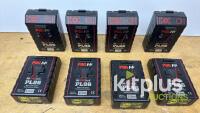 8x PAG 96Wh V-Lock Battery kit w/PAG 2-way Charger - 2