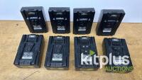 8x PAG 96Wh V-Lock Battery kit w/PAG 2-way Charger - 3