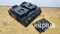 8x PAG 96Wh V-Lock Battery kit w/PAG 2-way Charger - 4