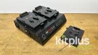 8x PAG 96Wh V-Lock Battery kit w/PAG 2-way Charger - 4