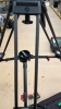 Sachtler 18 Tripod Carbon Legged. Sachtler Video 18S Head With Camera Plate Attached. In Soft Bag. Label On Bag States, Missing Foot & Pan Lock Knob. - 9