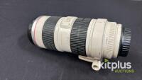 Canon 70-200mm, USM II, IS (FF) F2.8, EF (FT: 77mm)