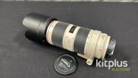 Canon 70-200mm, USM II, IS (FF) F2.8, EF (FT: 77mm)